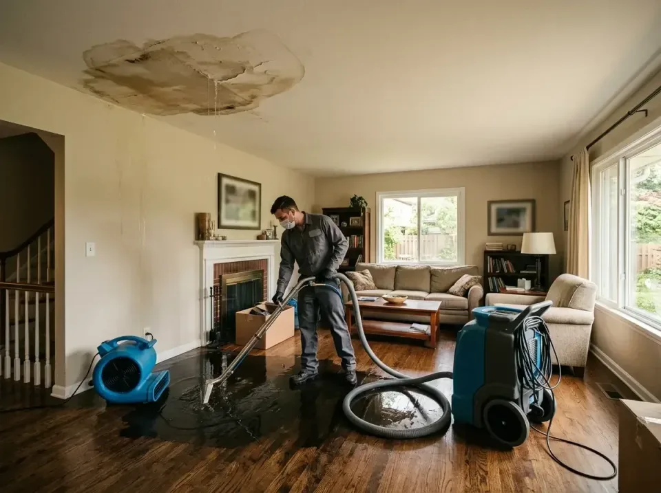 attic-pipe-burst-ceiling-drip-008 — frequently asked questions, Water Damage Restoration & Carpet Care in Eden Isle, LA